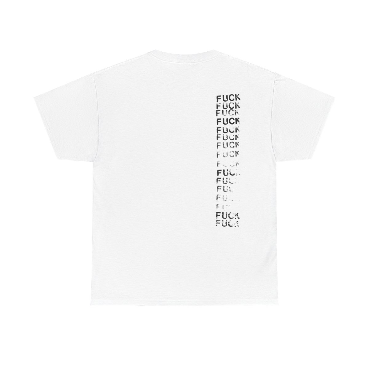 NO FUCKS GIVEN Heavy Cotton Tee · back view
